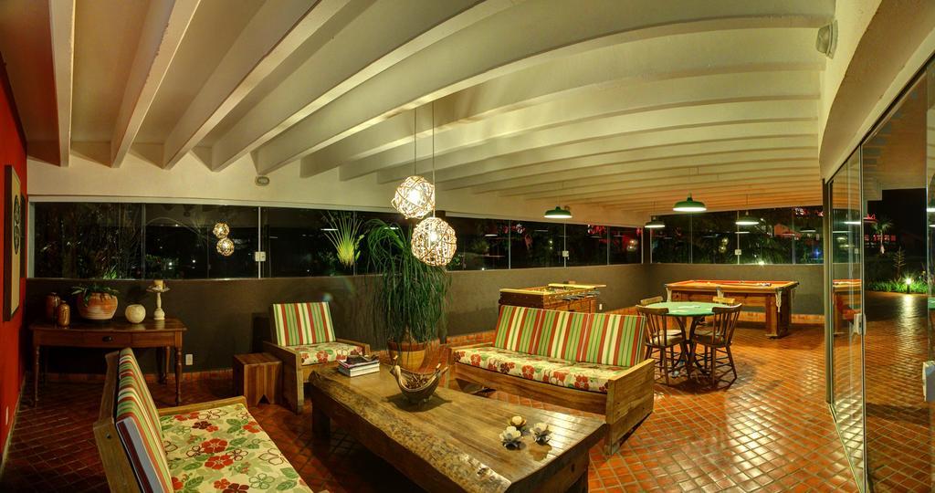 Hotel Boutique Frangipani Brotas Extérieur photo Interior of the hotel